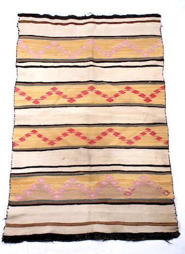 Navajo Wide Ruins Style Wool Rug