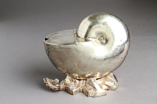 Henry Wilkinson & Co. Silver-Plate Shell Condiment