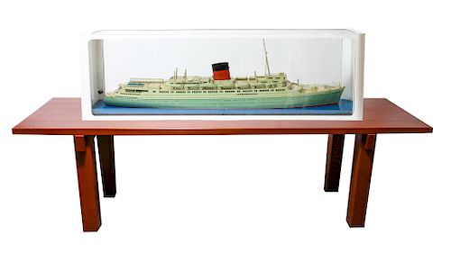 RMS Caronia Cunard Ocean Liner Large Ship Model