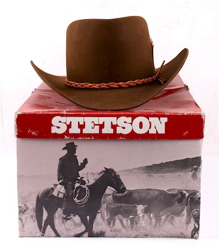Montana Stetson 4X Beaver Cowboy Hat sold at auction on 13th April |  Bidsquare