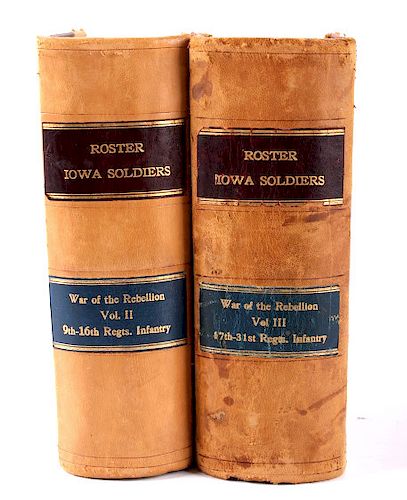 Roster & Record of Iowa Soldiers Volume II & III