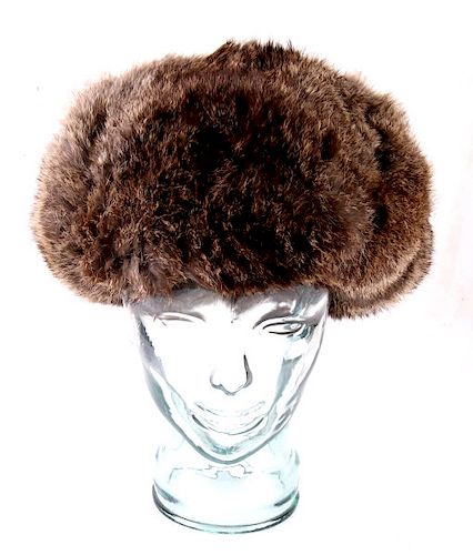 Genuine Rabbit Fur Trapper Hat