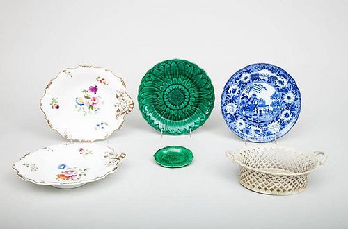 Assorted Group of Porcelain Plates and Table Articles