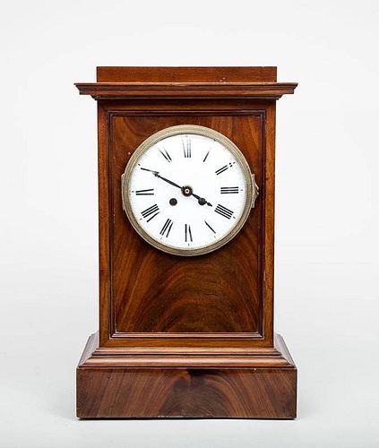 American Mahogany Mantel Clock