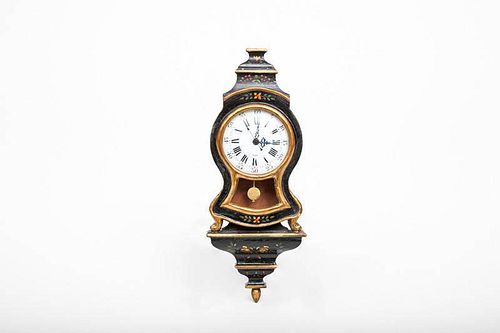 Louis XV Style Miniature Bracket Clock, Swiss-Made