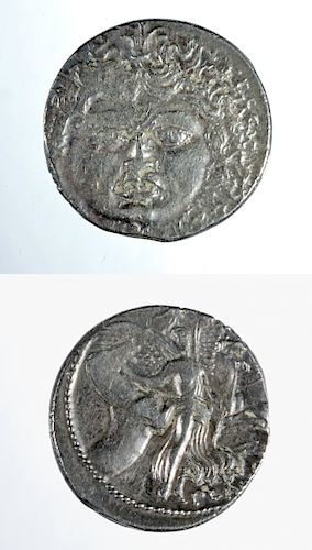 Roman Republic Silver Platius Plancus - 3.6 g