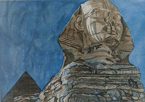 Philip Pearlstein - The Sphinx