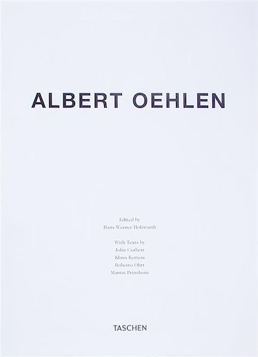 * OEHLEN, ALBERT. Albert Oehlen. Kunst, 2009. Limited edition, signed.