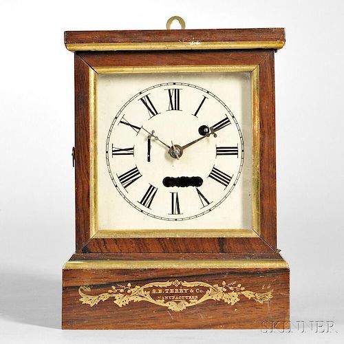 S.B. Terry Torsion Cottage Clock
