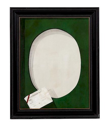 Artist Unknown, (French, 20th Century), Two Works; Tromp l'Oeil Frames