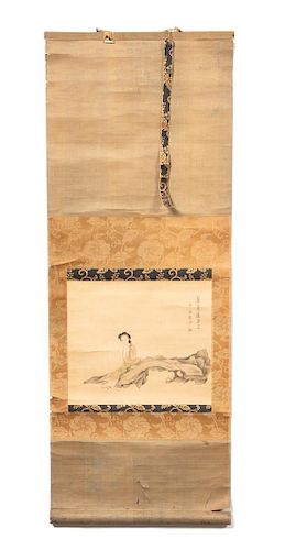 Attributed to Tanomura Chikuden, (Chinese, 1777-1835), Chinese Beauty