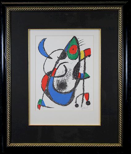 Joan Miro (Spanish, 1893-1983) Litho