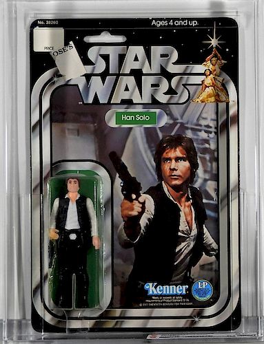 Kenner Star Wars 12C Han Solo Small Head CAS 80+
