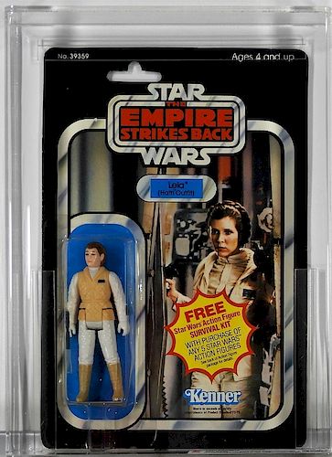 1980 Star Wars ESB Princess Leia Red Hair CAS 80+