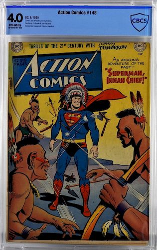 DC Comics Action Comics #148 CBCS 4.0