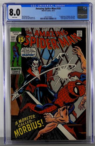 Marvel Comics Amazing Spider-Man #101 CGC 8.0