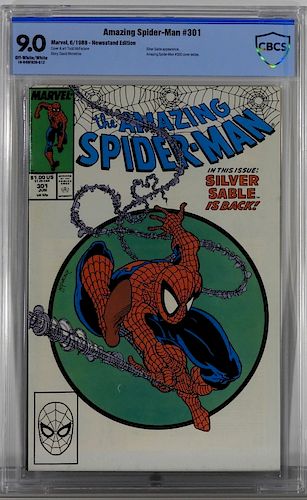 Marvel Comics Amazing Spider-Man #301 CBCS 9.0