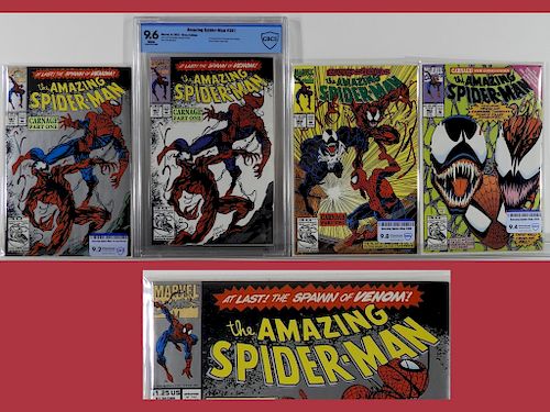 Marvel Comics Amazing Spider-Man #361-363 CBCS 9.6