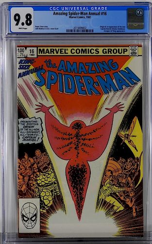 Marvel Comics Amazing Spider-Man Annual 16 CGC 9.8