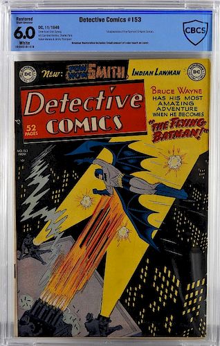 DC Comics Detective Comics #153 CBCS 6.0