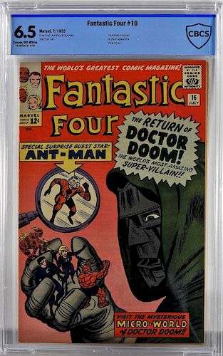 Marvel Comics Fantastic Four #16 CBCS 6.5