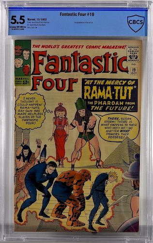 Marvel Comics Fantastic Four #19 CBCS 5.5