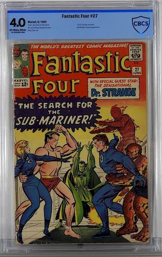 Marvel Comics Fantastic Four #27 CBCS 4.0