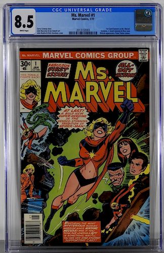 Marvel Comics Ms. Marvel #1 CGC 8.5