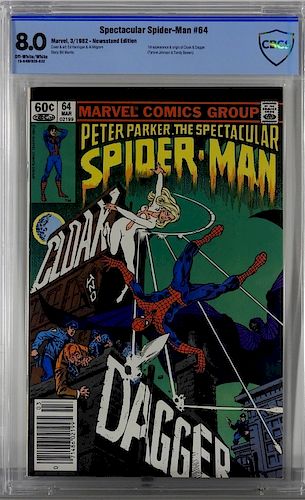 Marvel Comics Spectacular Spider-Man #64 CBCS 8.0