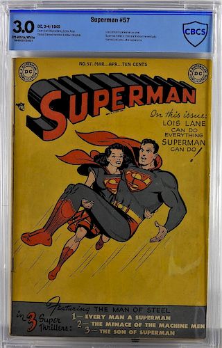 DC Comics Superman #57 CBCS 3.0