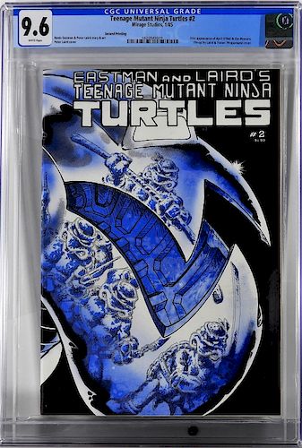 Mirage Teenage Mutant Ninja Turtles #2 CGC 9.6