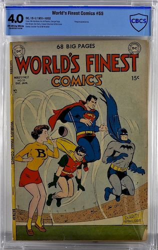 DC Comics World's Finest Comics #55 CBCS 4.0