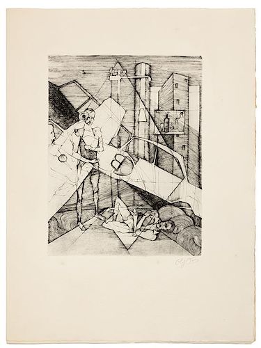 * [IDALIE, Olaf -- VERNIERE, Jacques, illustrators] -- CLAVEL, Maurice (1920-1979). Le Soulèvement De La Vie. Verona, 1971.