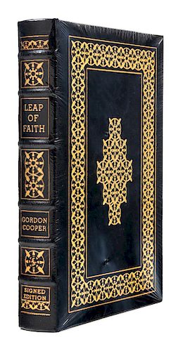 [EASTON PRESS]. COOPER, Gordon (1927-2004). Leap of Faith. [Norwalk, CT: Easton Press, 2000.]