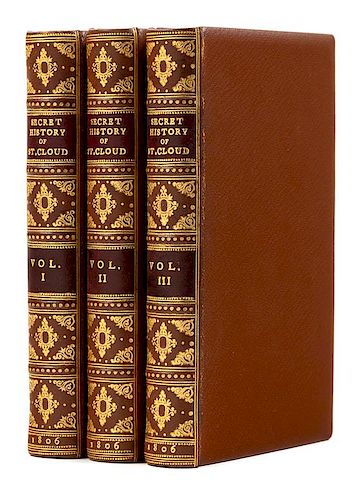[STEWARTON]. The Secret History of the Court and Cabinet of St. Cloud. London: John Murray, 1806. FIRST EDITION.