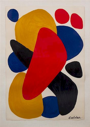 Alexander Calder, (American, 1898-1976), Boomerang, 1975