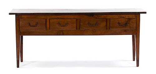 A French Provincial Style Cherrywood Server