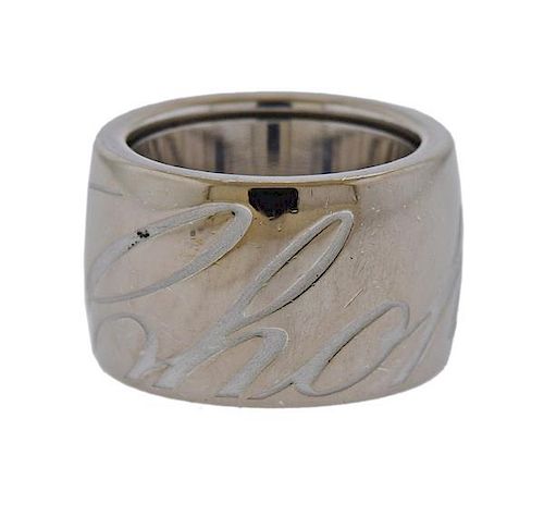 Chopard Chopardissimo 18K Gold Band Ring