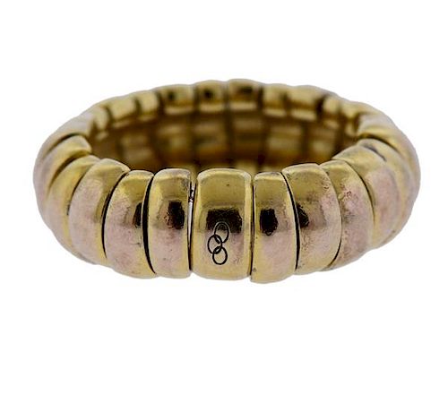 Links of London 18k Gold Flexible Band Ring 