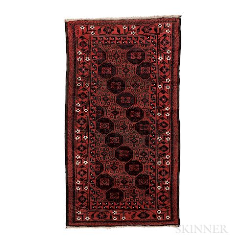 Baluch Rug, Iran, c. 1900, 5 ft. 10 in. x 3 ft. 3 in.