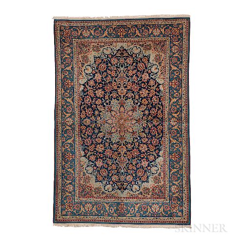 Isphahan Rug, Iran, c. 1930, 7 ft. 3 in. x 4 ft. 8 in.
