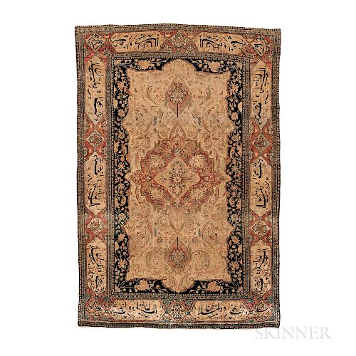 Mohtasham Kashan Rug, Iran, c. 1900, 6 ft. 6 in. x 4 ft. 4 in.