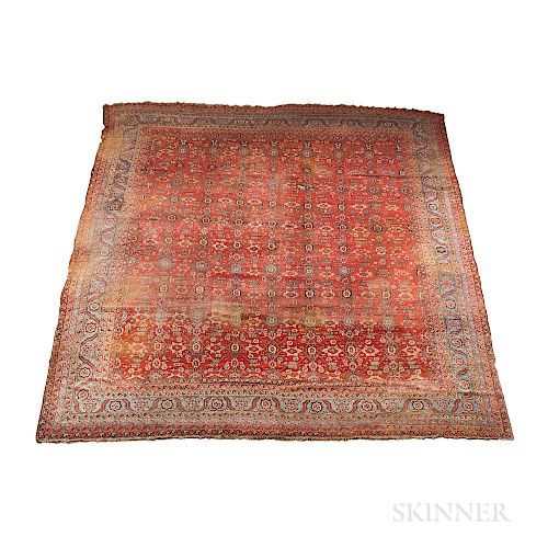 Bakshaish Carpet, northwestern Iran, c. 1880, 18 ft. 5 in. x 14 ft. 8 in.