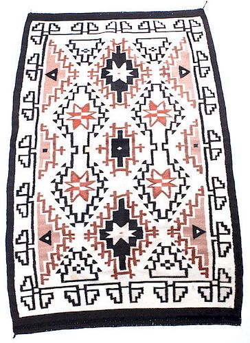 Navajo Pre-Banded Chinle Hand Woven Wool Rug