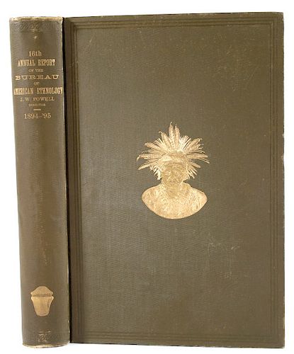 16th Annual American Ethnology Report 1894- 95