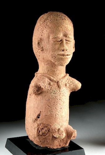 West African Sokoto Terracotta Shrine Figure w/ TL