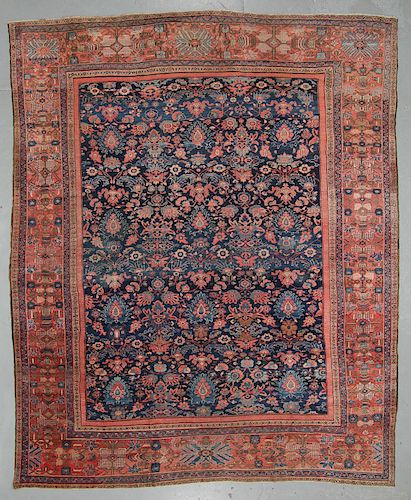 Antique Bakshaish Rug, Persia: 13'9'' x 16'8''