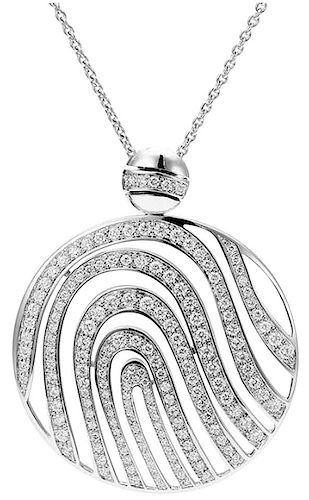 Piaget 18k White Gold Diamond Necklace