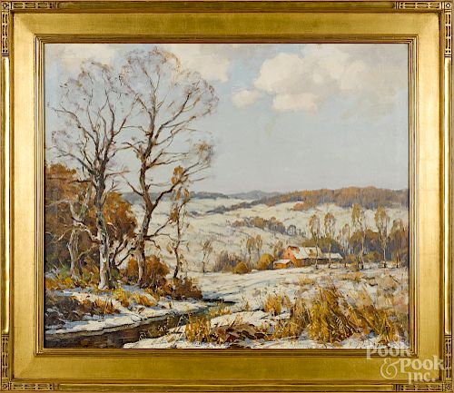Walter Hartson (American 1866-1946) landscape