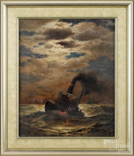 James Gale Tyler (American 1855-1931) seascape